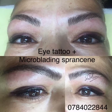 Eye tattoo , Extensii Gene FIR cu FIR , MICROBLADING,